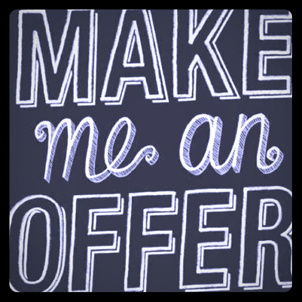 All reasonable offers accepted!